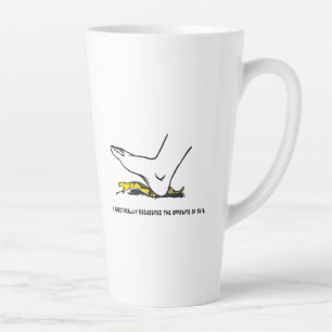 I specifically requested the opposite of this Meme Latte Mug