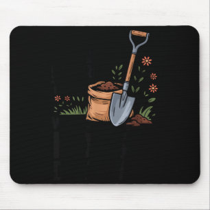 I Spend My Time with Hoes and Dirt Bags Mouse Pad