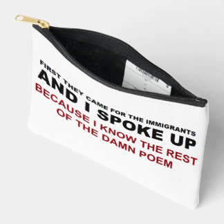 I Spoke Up Accessory Pouch