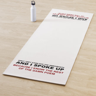 I Spoke Up Yoga Mat