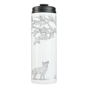 I Spot the squirrel  Thermal Tumbler