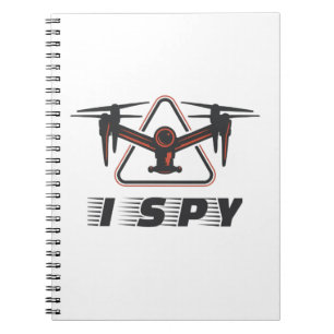 I Spy For Drone Pilots and Drone Lovers Notebook