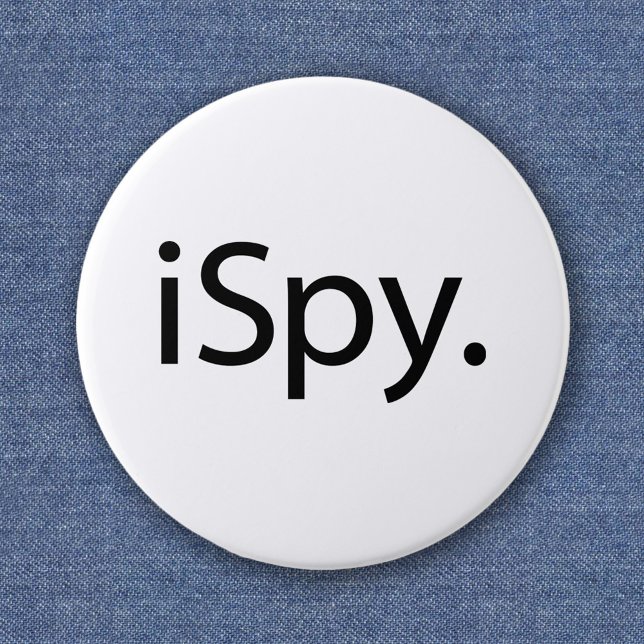 I Spy (iSpy) 6 Cm Round Badge (Creator Uploaded)