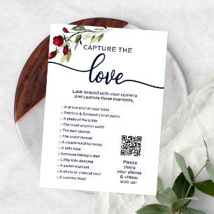 I Spy Wedding Game Capture The Love Photo Hunt QR Invitation