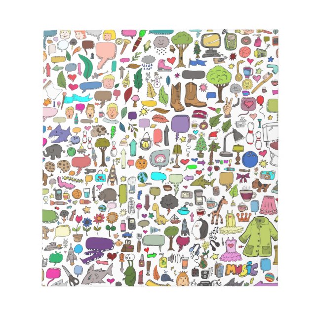 I spy with my little eye notepad (Front)