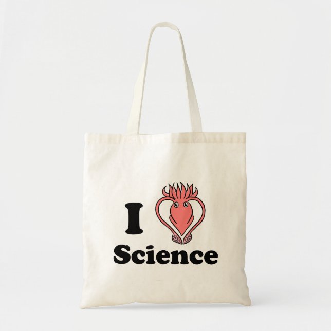 I Squid Science Tote Bag (Front)