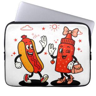 I Squirt On Juicy Wieners Adult Humour Funny Laptop Sleeve