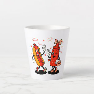 I Squirt On Juicy Wieners Adult Humour Funny Latte Mug