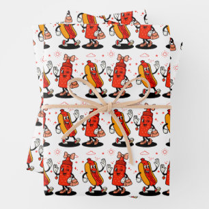 I Squirt On Juicy Wieners Adult Humour Funny Wrapping Paper Sheet