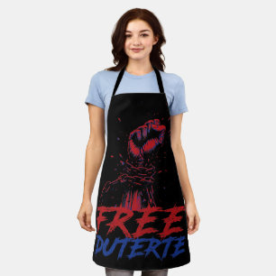 I Stand For Duterte Free DU30 Free Duterte Apron