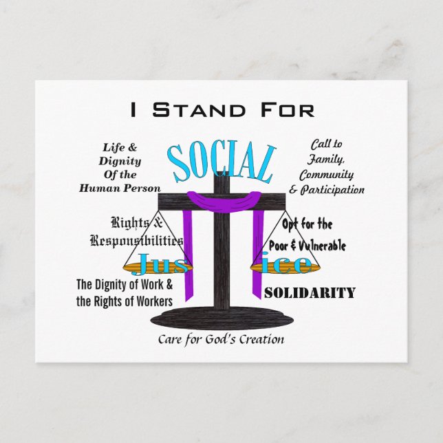 I Stand For Postcard (Front)