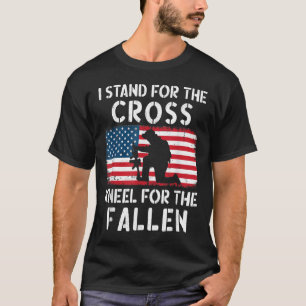 I Stand For The Flag Kneel For The Fallen - T-Shirt