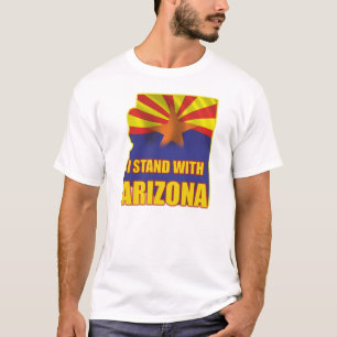 I stand with Arizona - Support SB1070 T-Shirt