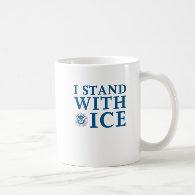 I Stand With ICE Coffee Mug (Right)