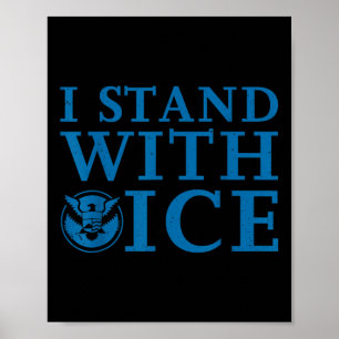 I Stand With Ice  Poster