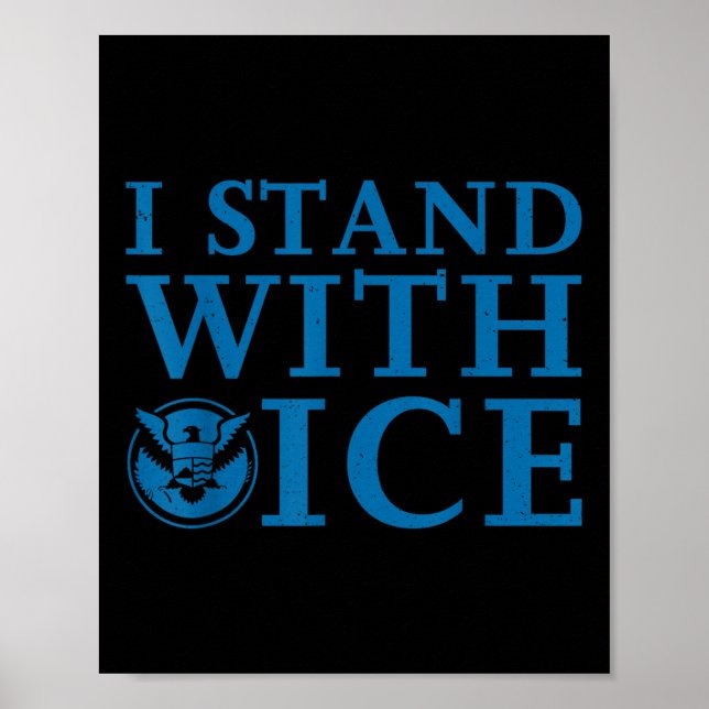 I Stand With Ice  Poster (Front)