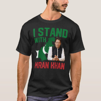I Stand With Imran Khan PTI Party Pakistan t-shirt