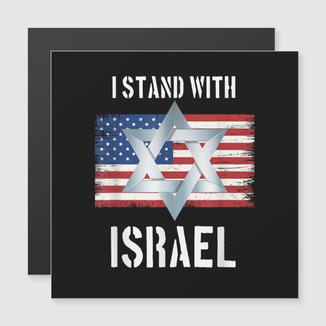 i stand with israel (Front/Back)