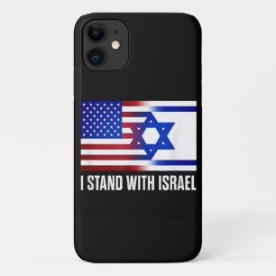 I Stand with Israel Patriotic iPhone 11 Case