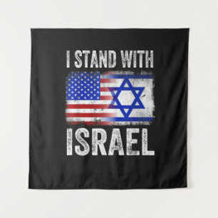 I Stand with Israel Tapestry