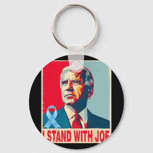 I Stand With Joe Biden Key Ring