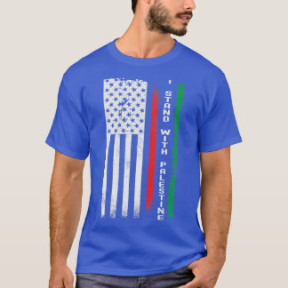 I Stand With Palestine Flag T-Shirt