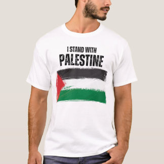 I stand with palestine support palestine T-Shirt
