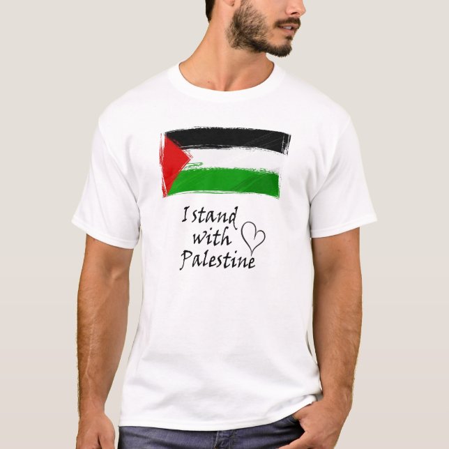 I stand with palestine T-Shirt (Front)