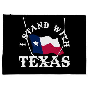 I Stand With Texas Large Gift Bag