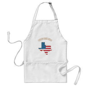 I Stand With Texas Standard Apron