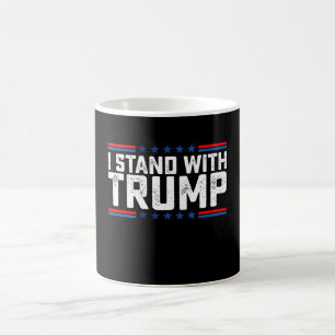 I Stand With Trump Presidential Election Vintage Coffee Mug