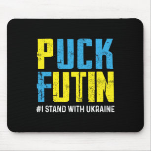 I Stand With Ukaine Stop Putin Ukraine Ukrainian S Mouse Pad