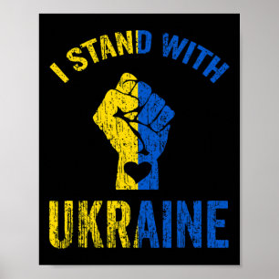 I Stand With Ukraine7 Poster