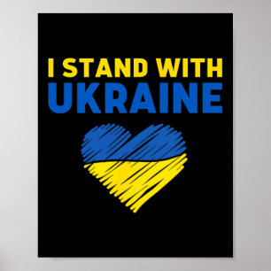 I Stand With Ukraine 10 Poster