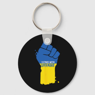 I Stand With Ukraine 11 Key Ring