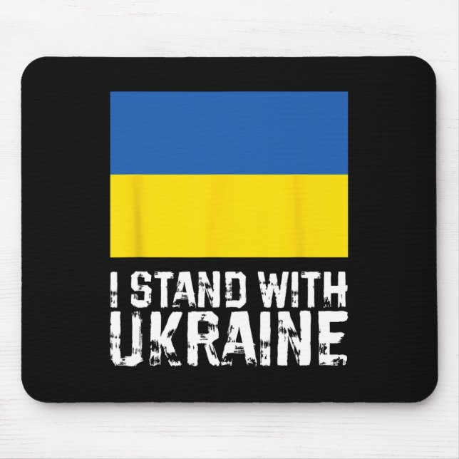 I Stand With Ukraine 5  Mouse Pad (Front)