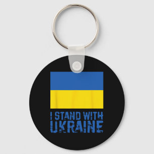 I Stand With Ukraine 6 Key Ring