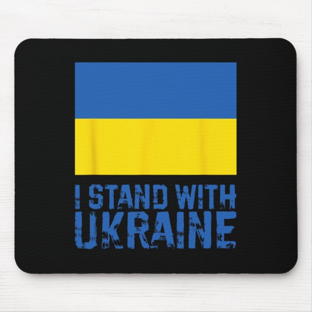 I Stand With Ukraine 6  Mouse Pad (Front)