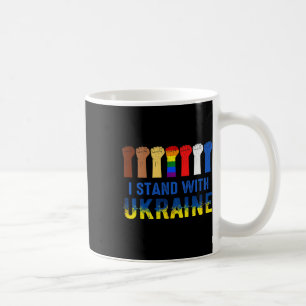 I Stand With Ukraine Anti Putin Stop The War  Coffee Mug