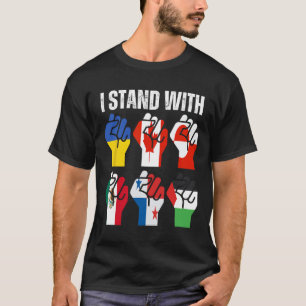 I Stand With Ukraine Canada Greenland Mexico Panam T-Shirt