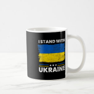 I Stand With Ukraine Flag - Ukrainian Flag - Ukrai Coffee Mug