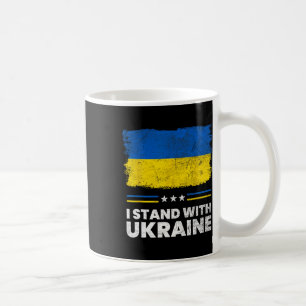 I Stand With Ukraine Flag - Ukrainian Flag - Ukrai Coffee Mug