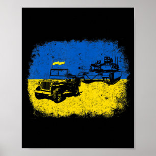 I Stand With Ukraine Fun Ukrainian Farmer Steals T Poster