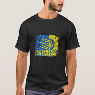 I Stand With Ukraine Funny Putin Ukrainian Men Wom T-Shirt