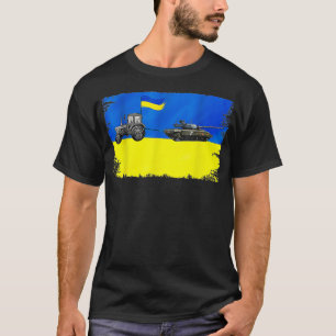 I Stand With Ukraine Funny Ukrainian Farmer Steals T-Shirt