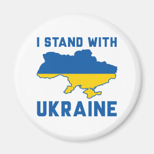I Stand With Ukraine Magnet