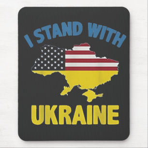 I Stand with Ukraine  Mouse Pad