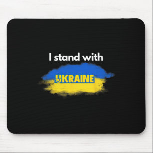 I Stand With Ukraine Mouse Pad