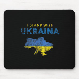 I Stand With Ukraine Mouse Pad