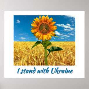 I Stand With Ukraine Poster